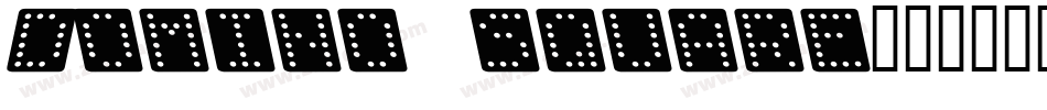 Domino square字体转换